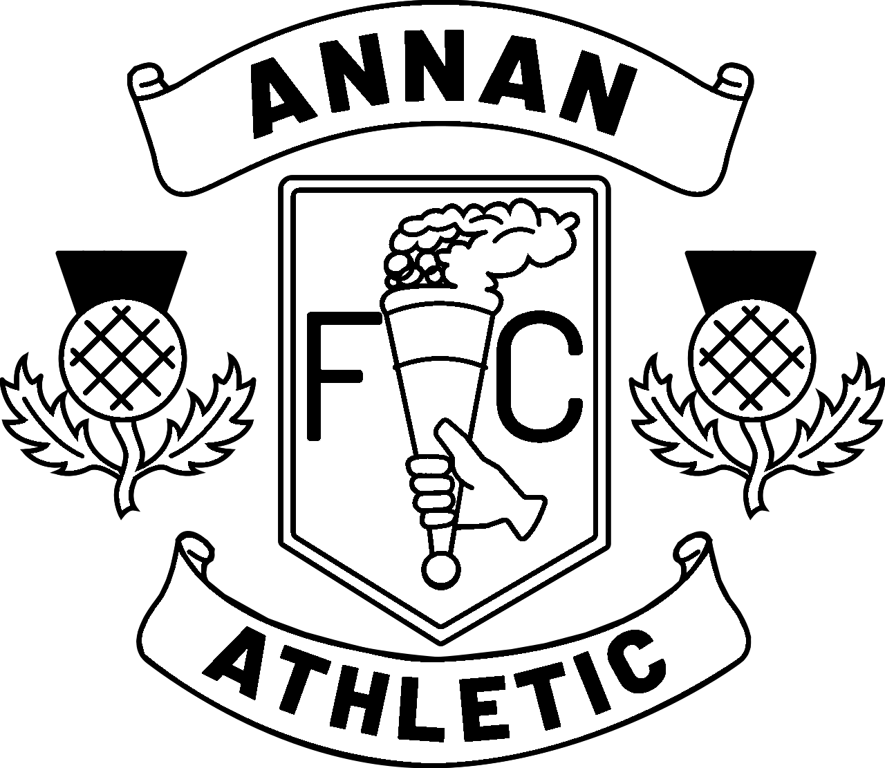 Annan Athletic BLACK