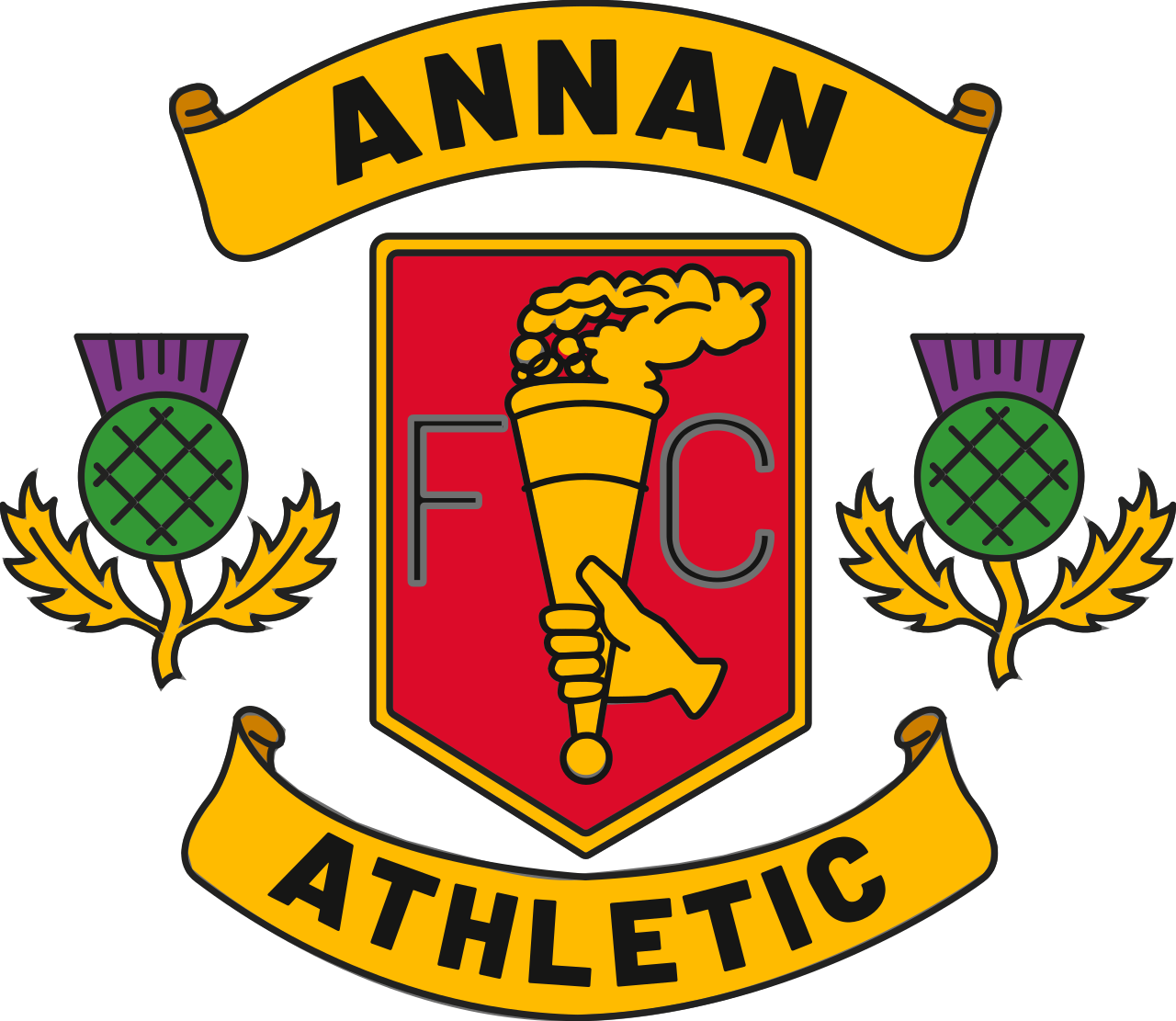 Annan Athletic FULL COLOUR