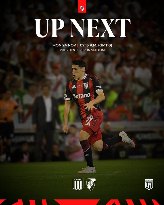 River Plate Up Next